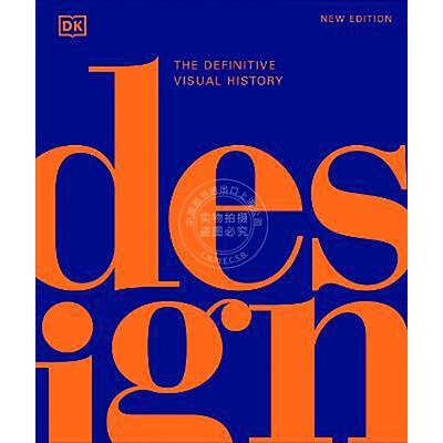 设计权威的视觉指南 DK百科系列 超1200多幅图像设计师风格鉴赏案例画册艺术书 英文原版 Design : The Definitive Visual History