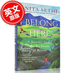 Along 现货 Sethi英文原版 Journey Belong 我属于这里 旅程 一场沿着英国主干道 Backbone Britain the Anita Here
