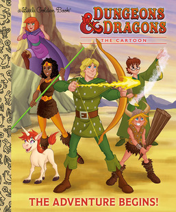 现货 龙与地下城 冒险开始了 儿童绘本小金书故事书 Little Golden Book 英文原版 The Adventure Begins!