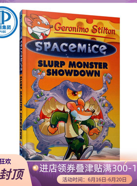 现货 英文原版Slurp Monster Showdown老鼠记者系列读物 儿童读物