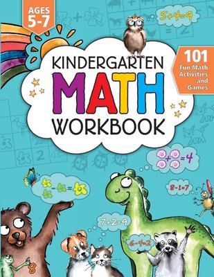预售 按需印刷 Kindergarten Math Activity Workbook幼儿园数学活动练习册:101个有趣的数学活动和游戏加减法，5-7岁儿童英文原版
