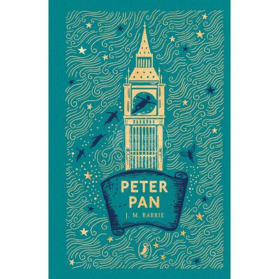 现货 彼得潘 詹姆斯·巴里 J M Barrie 海雀布纹经典系列Puffin Clothbound Classics儿童文学 英文原版 Peter Pan 9-12岁