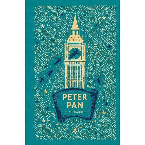 现货 彼得潘 詹姆斯·巴里 J M Barrie 海雀布纹经典系列Puffin Clothbound Classics儿童文学 英文原版 Peter Pan 9-12岁