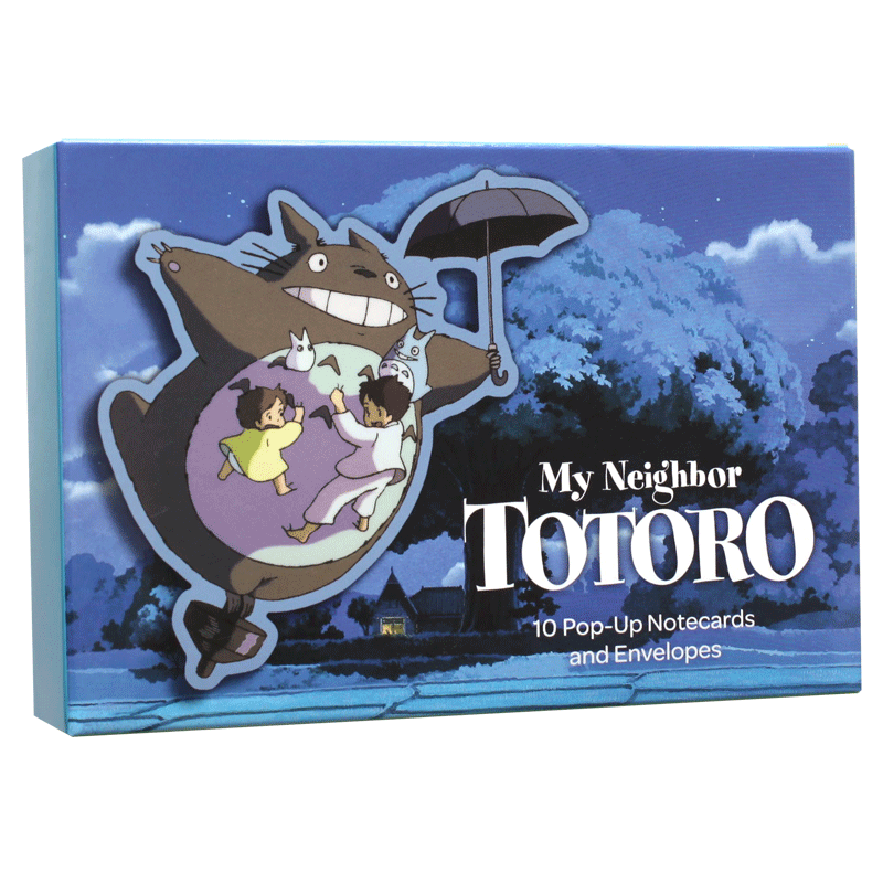 现货 英文原版 宫崎骏 龙猫电影周边书 立体便签卡片与信封 10张 My Neighbor Totoro 吉卜力工作室