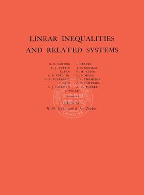 【满299送PUP新年台历】 Linear Inequalities and Related Systems 普林斯顿