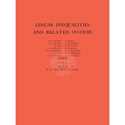 【满299送PUP新年台历】 Linear Inequalities and Related Systems 普林斯顿