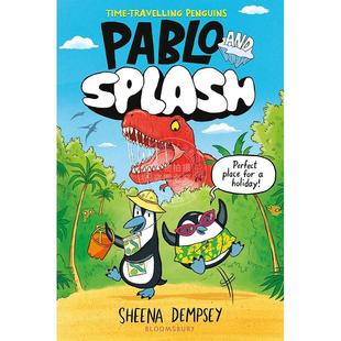预售 Pablo and Splash 爆笑儿童图画小说 英文原版 Pablo and Splash: the hilarious kids' graphic novel 6-9岁
