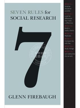 【满299送PUP新年台历】 Seven Rules for Social Research社会调查七准则 英文原版  普林斯顿