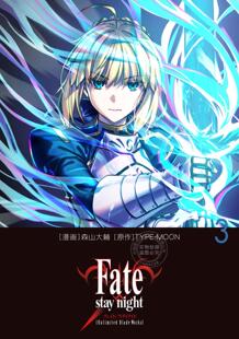 进口日文 漫画 命运长夜Fate/stay night Unlimited Blade Works 3