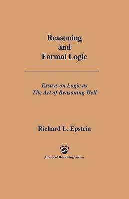 预售 按需印刷 Reasoning and Formal Logic 英文原版 推理与形式逻辑