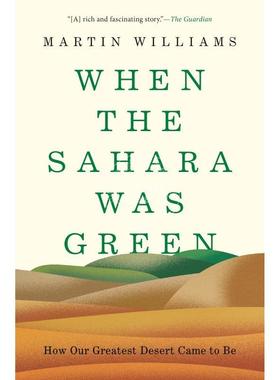 【满299送PUP新年台历】 When the Sahara Was Green《当撒哈拉沙漠是绿色时》 英文原版  普林斯顿