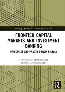 预售 按需印刷 Frontier Capital Markets and Investment Banking