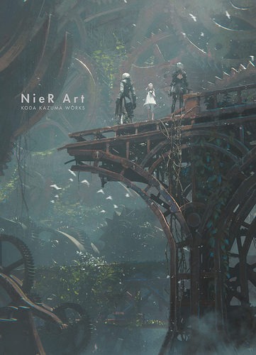现货 尼尔设定集 幸田和磨艺术作品集 英文原版 Nier Art Koda Kazuma Works Kazuma Koda 尼尔机械纪元