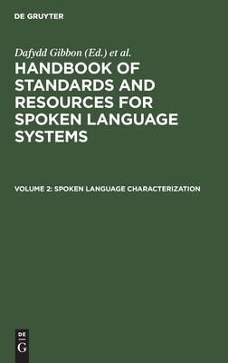 【预售 按需印刷】 Spoken Language Characterization
