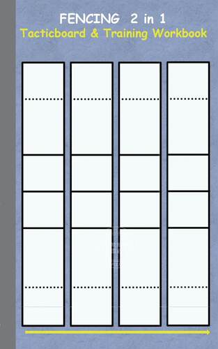 预售 按需印刷 Fencing 2 in 1 Tacticboard and Training Workbook