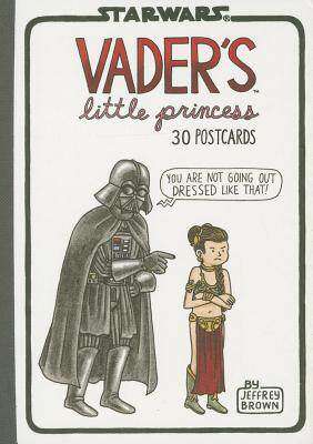 现货 英文原版 Vader's Little Princess 30 Postcards (Darth Vader and Son)