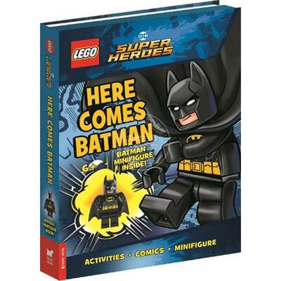 现货 乐高 DC 超级英雄：蝙蝠侠来了 蝙蝠侠小人 英文原版 LEGO DC Super Heroes: Here Comes Batman 7-9岁