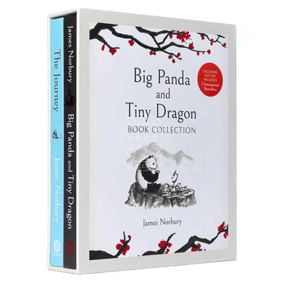预售 那些微小但重要的事两本套装 绘本故事书 James Norbury 英文原版 Big Panda and Tiny Dragon Book Collection
