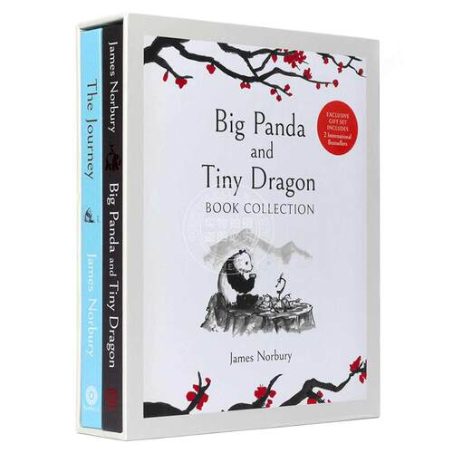 现货 那些微小但重要的事两本套装 绘本故事书 James Norbury 英文原版 Big Panda and Tiny Dragon Book Collection