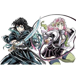 预售 进口日文 动画 鬼灭之刃插画记录集 4 刀锻冶之里篇 アニメ「鬼滅の刃」イラスト記録集 肆 刀鍛冶の里編