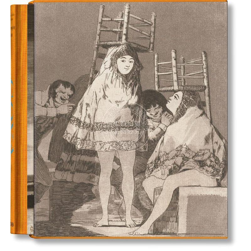 戈雅版画作品全集 艺术画册画集 蚀刻画石版画 TASCHEN出版社 多语言 原版进口 Goya. The Complete Prints 精装