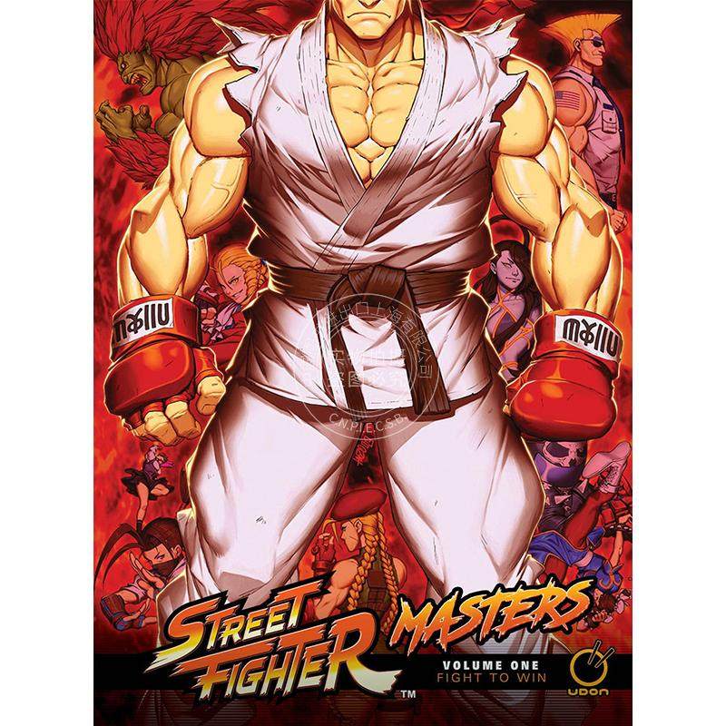 街头霸王大师第1卷:为胜利而战 英文原版漫画 Street Fighter Masters Volume 1: Fight to Win