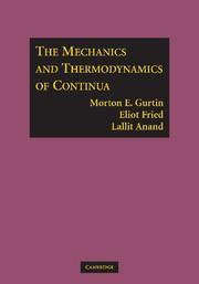【预售 按需印刷】 The Mechanics and Thermodynamics of Continua