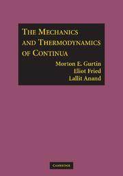 【预售 按需印刷】 The Mechanics and Thermodynamics of Continua