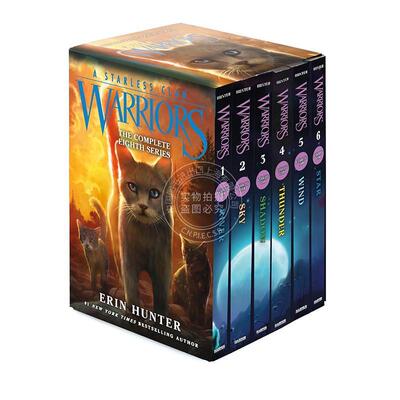 预售 猫武士：无星之族 儿童文学小说 Erin Hunter 英文原版 Warriors: A Starless Clan Box Set 8-12岁