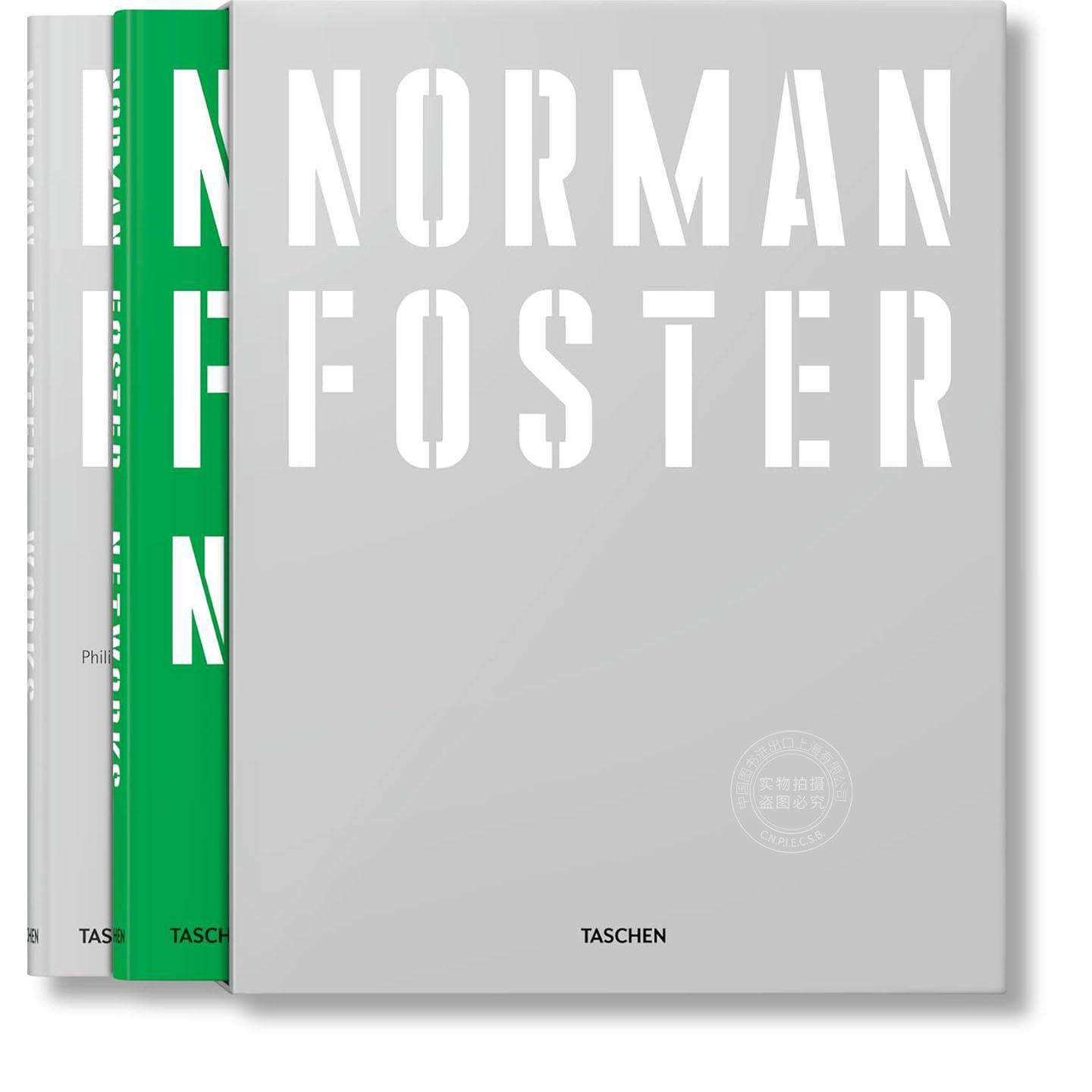 诺曼?福斯特作品集 建筑设计图鉴 TASCHEN出版社 英文原版 Norman Foster Extra Large 精装