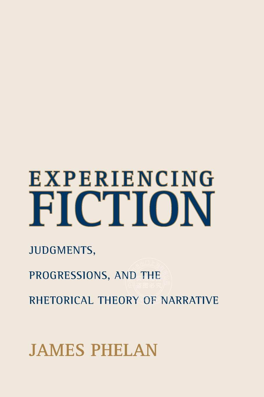 【预售 按需印刷】 Experiencing Fiction