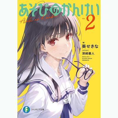 现货 进口日文 轻小说 玩乐关系 2 深崎暮人插画 葵关南 あそびのかんけい 2