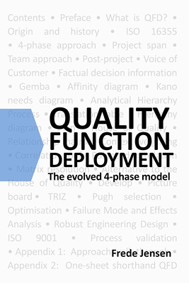 预售 按需印刷 Quality Function Deployment 质量功能部署:演进的4阶段模型 Frede Jensen 英文原版