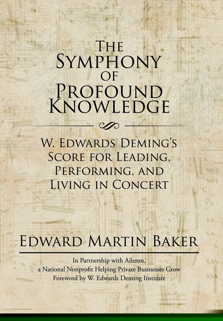 预售 按需印刷 The Symphony of Profound Knowledge 高深知识的交响乐 Edward Martin Baker 英文原版