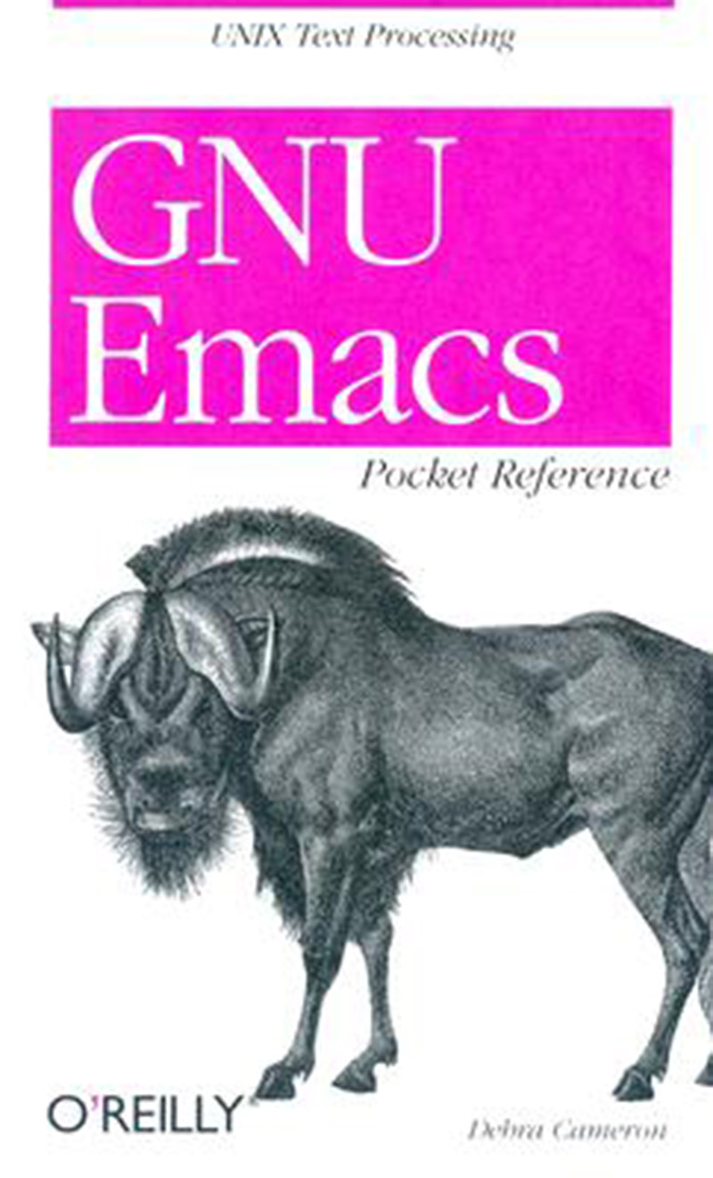 预售按需印刷 GNU Emacs Pocket Reference: Unix Text Processing