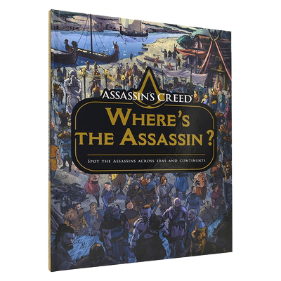 现货 刺客信条：刺客在何处 英文原版 Assassin's Creed: Where's the Assassin? 游戏互动书 大家来找茬