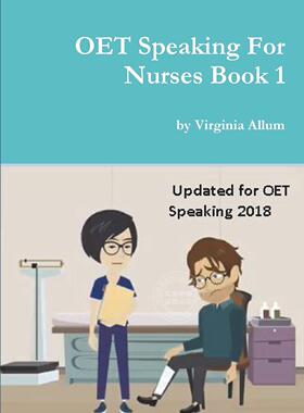 预售 按需印刷 OET Speaking For Nurses Book 1