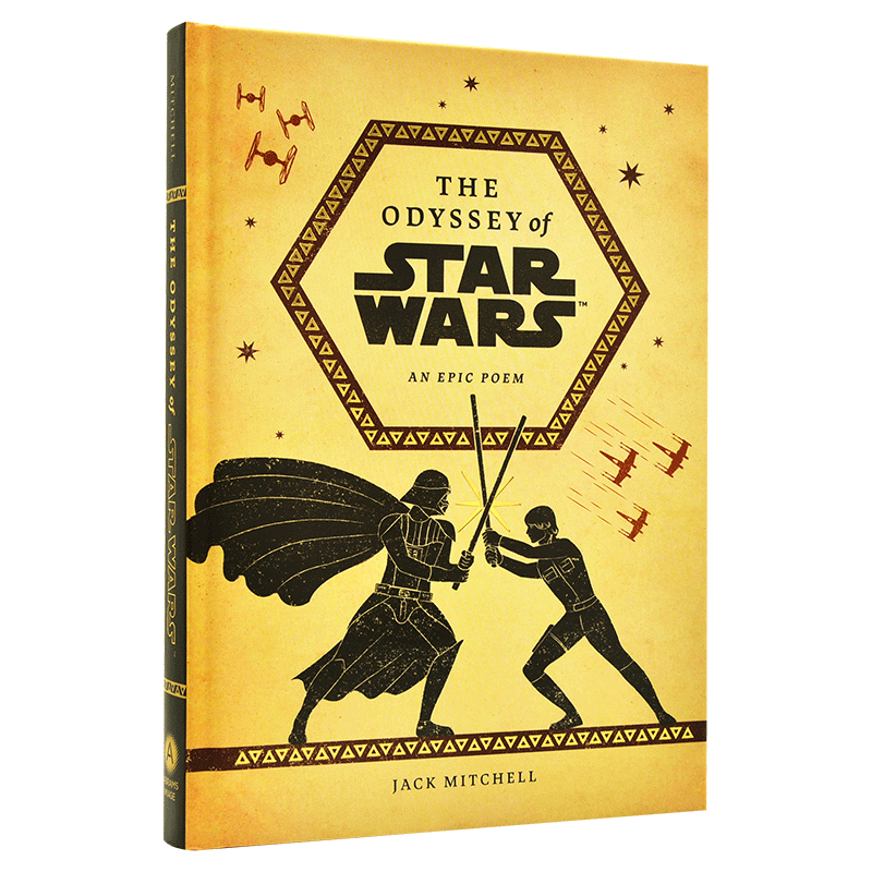 星球大战 奥德赛史诗 希腊风格 侠盗一号 英文原版 The Odyssey of Star Wars: An Epic Poem 星战周边书