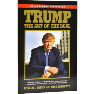 预售 特朗普自传 特朗普：生意的艺术 英文原版 Trump: The Art of the Deal 川普 美国总统 房地产大亨