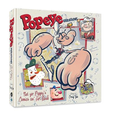 大力水手插画艺术集 英文原版 Popeye Variations: Not Yer Pappy's Comics an' Art Book
