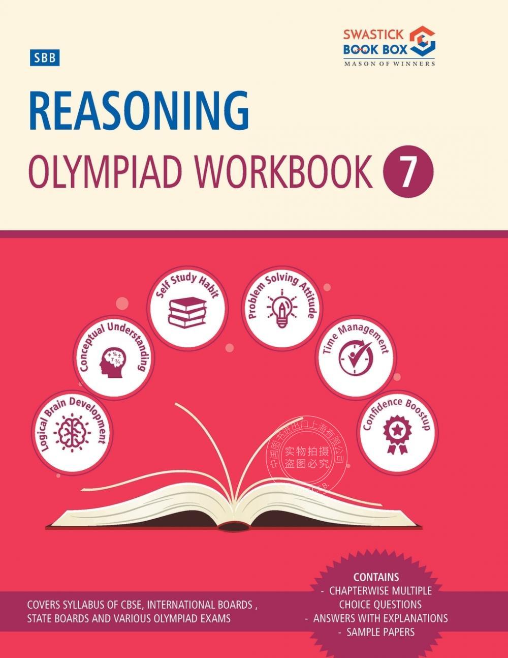 预售 按需印刷 SBB Reasoning Olympiad Workbook - Class 7