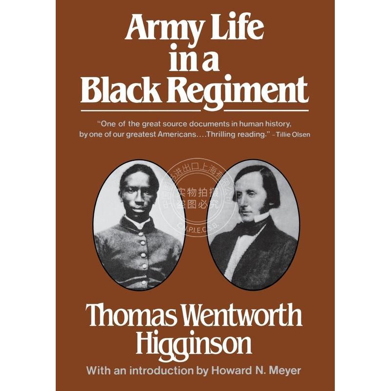 预售 按需印刷  Army Life in a Black Regiment