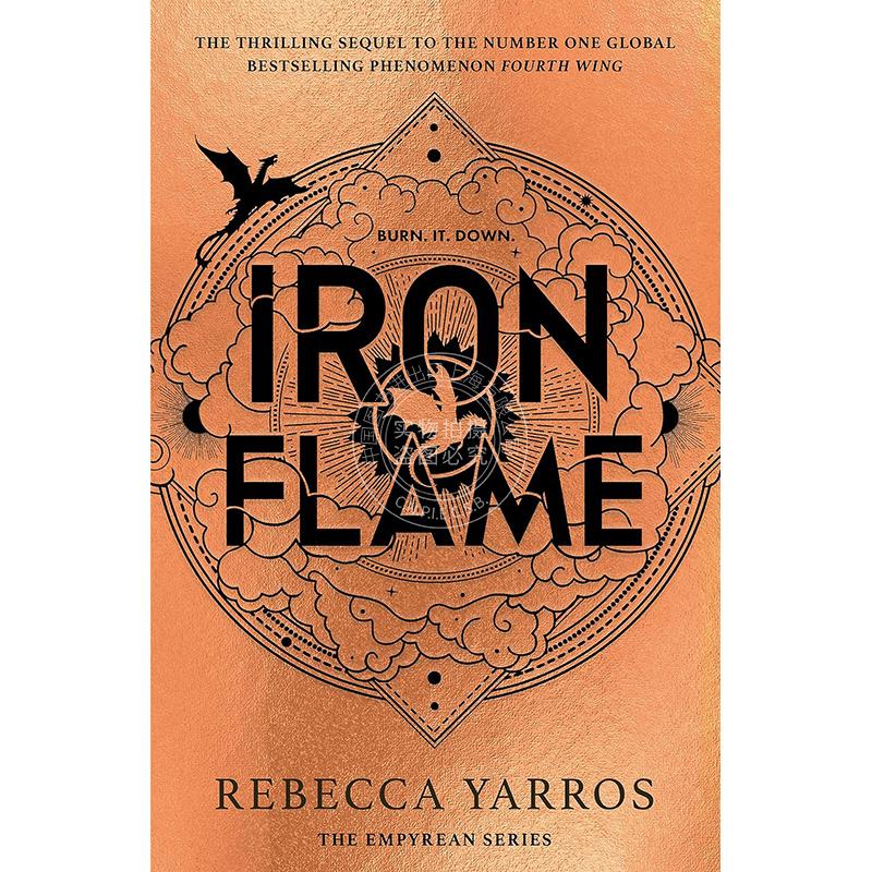 现货 钢铁火焰 精装 四旋翼续集 丽贝卡·尤拉斯 Rebecca Yarros 奇幻小说 龙骑士战争学院  英文原版 Iron Flame