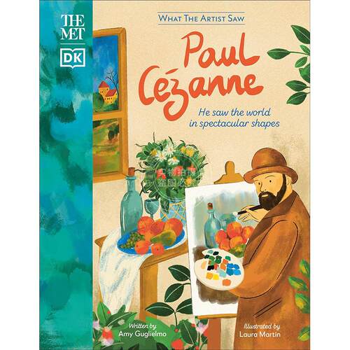 现货 遇见保罗塞尚 DK出版社 儿童艺术绘本 英文原版 The Met Paul Cezanne 7-9岁
