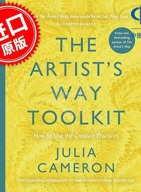 预售 艺术家之路工具包：如何使用创作实践 Julia Cameron 英文原版 The Artist's Way Toolkit