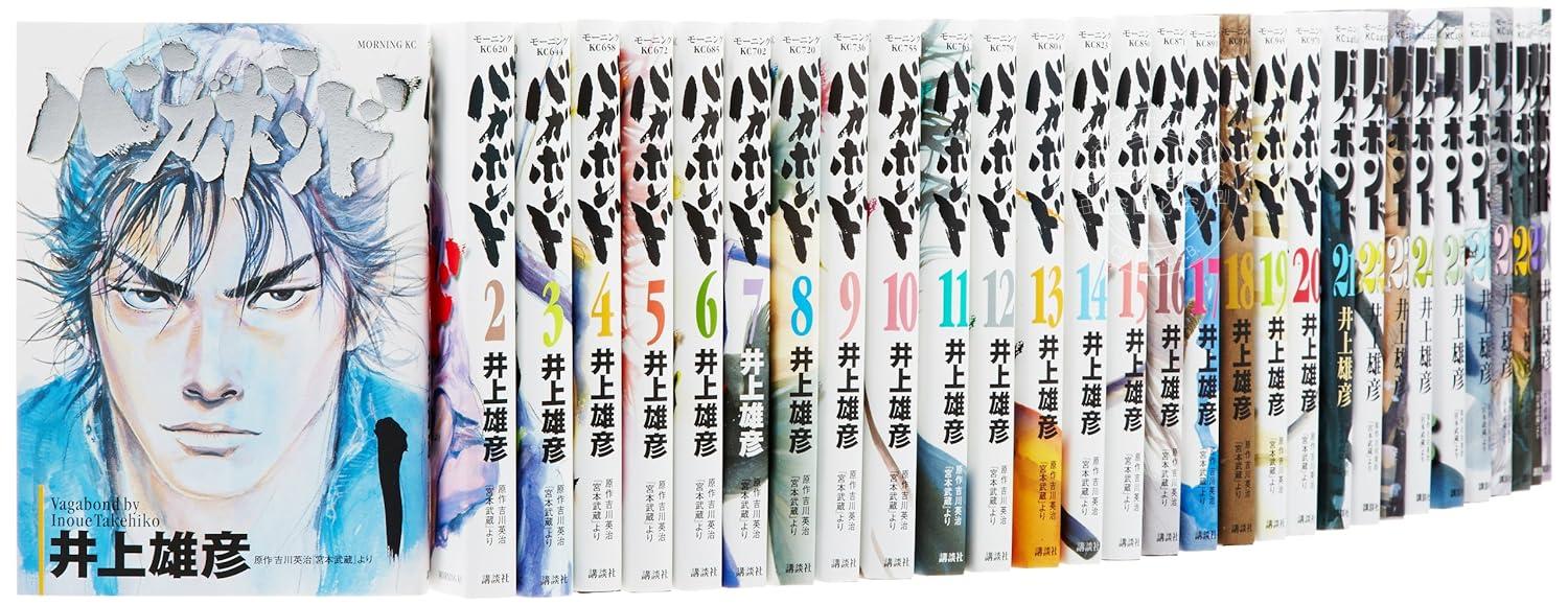 预售 进口日文 漫画 浪客行 井上雄彦 バガボンド 1-37 全37卷