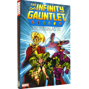 现货 无限手套 余波 英文原版 Infinity Gauntlet After 漫威 漫画 吉姆·斯大林 术士亚当 灭霸