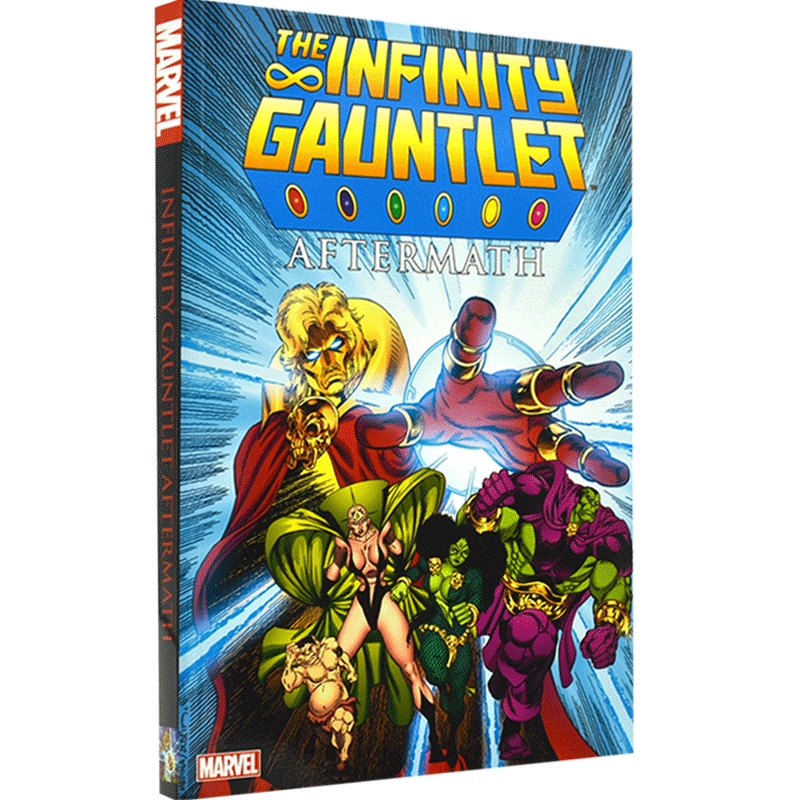 现货 无限手套 余波 英文原版 Infinity Gauntlet After 漫威 漫画 吉姆·斯大林 术士亚当 灭霸
