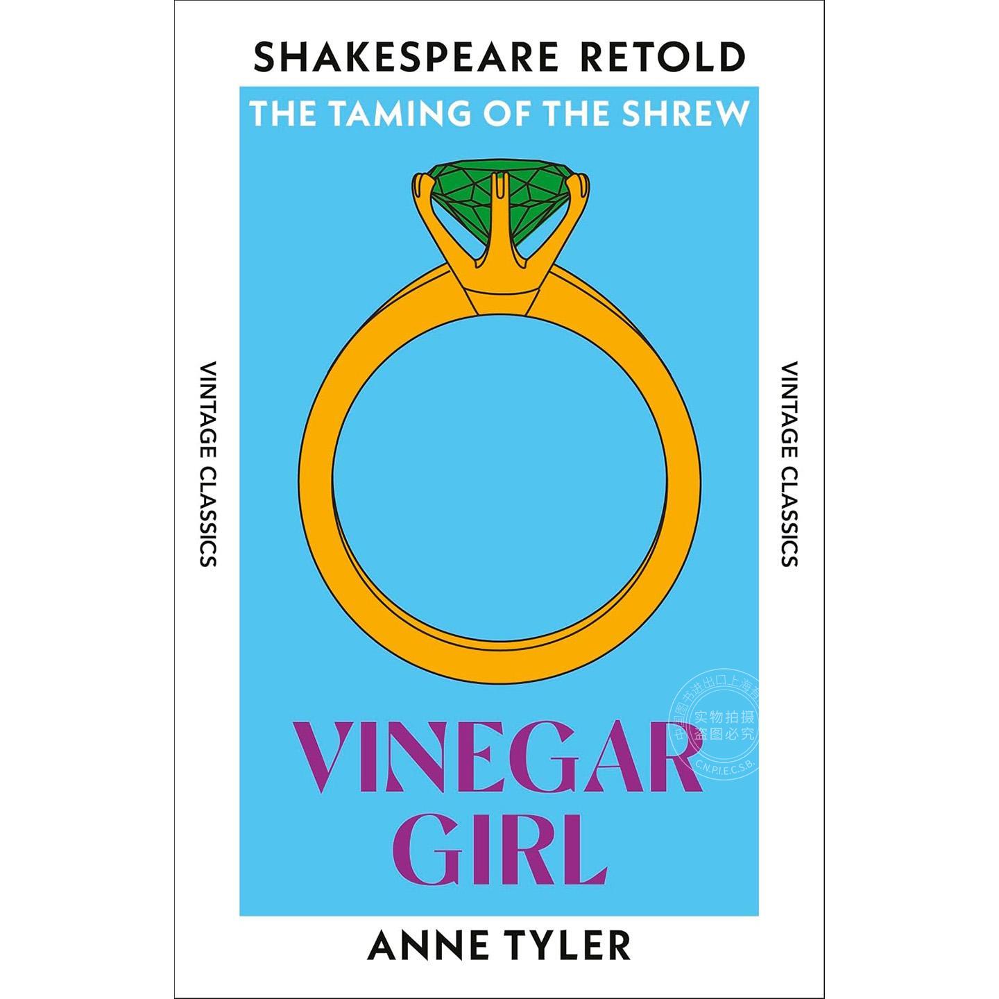 凯特的选择 女性智慧独立小说 安妮·泰勒 Anne Tyler 思家小馆的晚餐作者 英文原版 Vinegar Girl