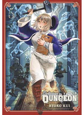 迷宫饭 第五卷 九井谅子 Ryoko Kui 英文原版漫画 Delicious in Dungeon Vol.5